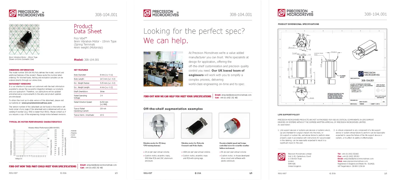 Precision Microdrives — 05